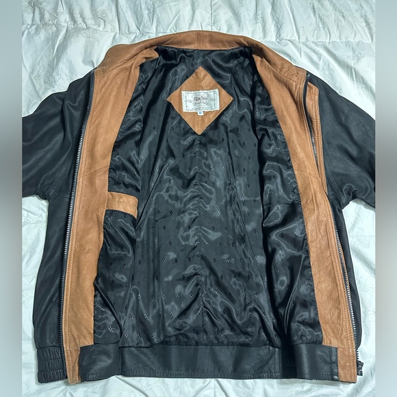 Vintage hide side leather jacket - Picture 2 of 8